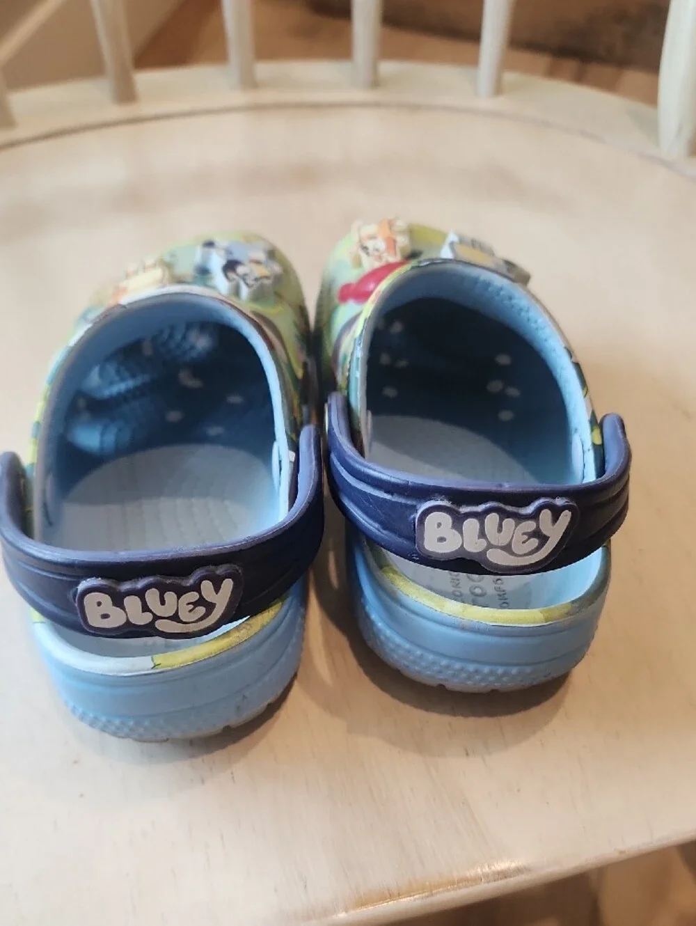 Crocs Kids' Bluey Green & Blue Slip-On Clog - Kids Shoes